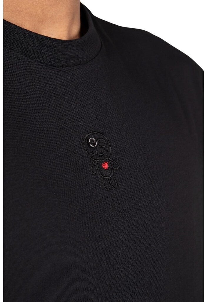 Wrong Friends ASTI T-SHIRT - BLACK Zwart