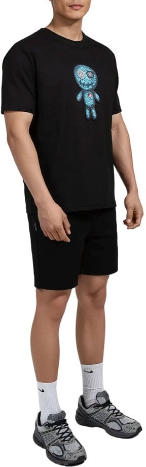 Wrong Friends ASTORIA T-SHIRT - BLACK Zwart