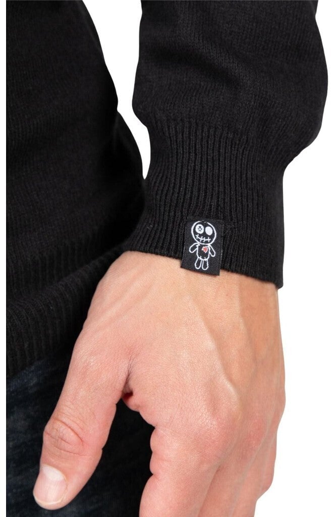 Wrong Friends AYDEN TURTLENECK - BLACK Zwart