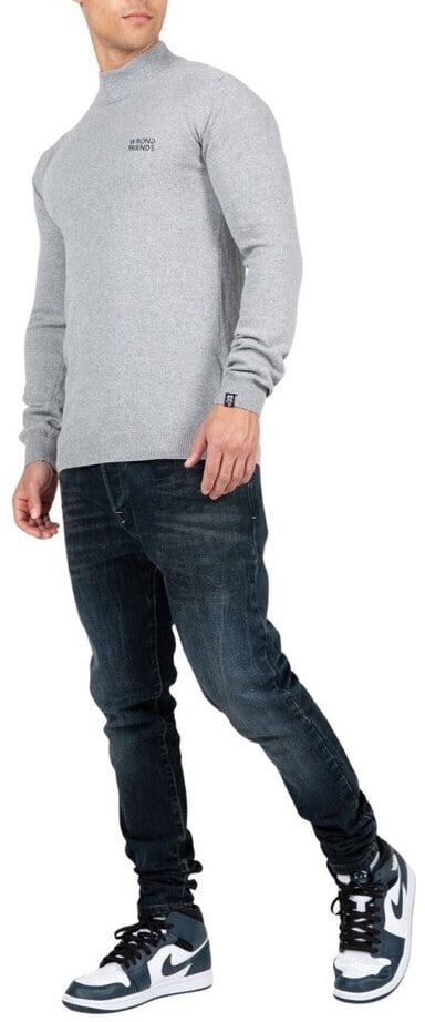 Wrong Friends AYDEN TURTLENECK - GREY Grijs