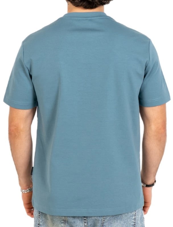 Wrong Friends BALTIMORE T-SHIRT - BLUE Blauw