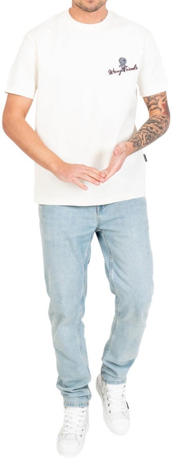 Wrong Friends BALTIMORE T-SHIRT - COCONUT WHITE Wit