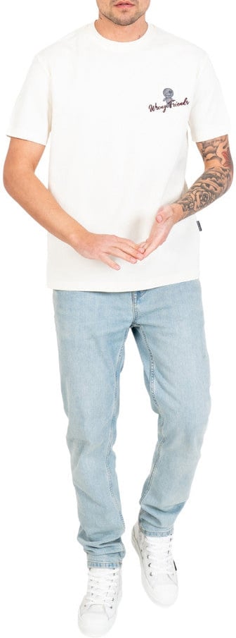 Wrong Friends BALTIMORE T-SHIRT - COCONUT WHITE Wit