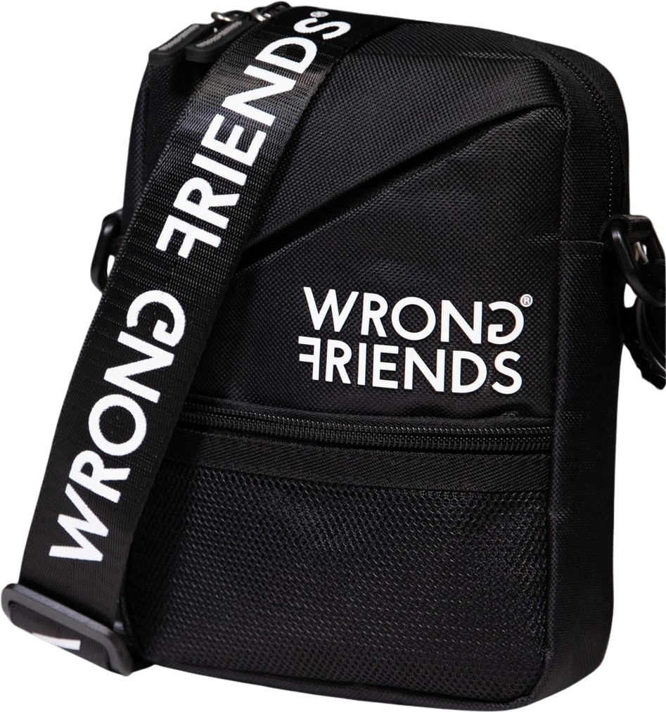 Wrong Friends BARI CROSSBODY BAG - BLACK Zwart