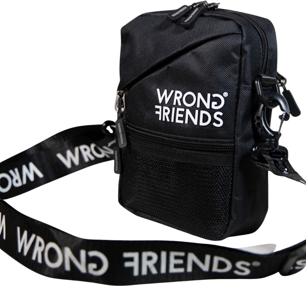 Wrong Friends BARI CROSSBODY BAG - BLACK Zwart