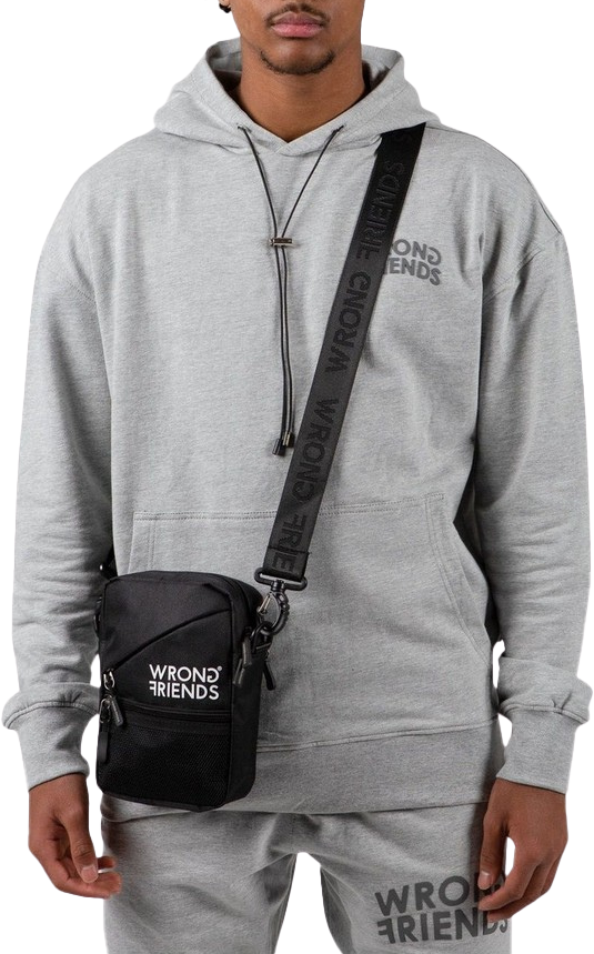 Wrong Friends BARI CROSSBODY BAG - BLACK Zwart
