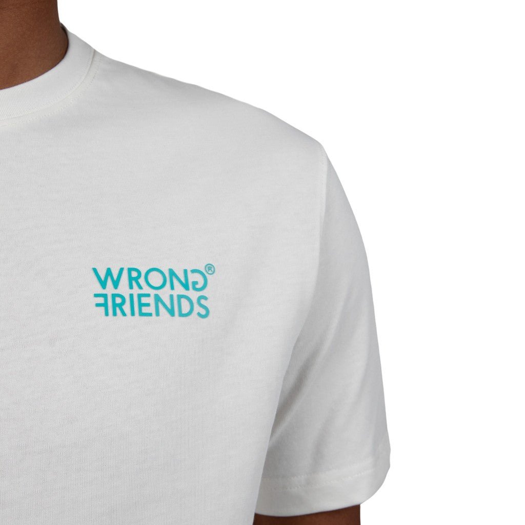 Wrong Friends BELLEVUE T-SHIRT - COCONUT WHITE Wit