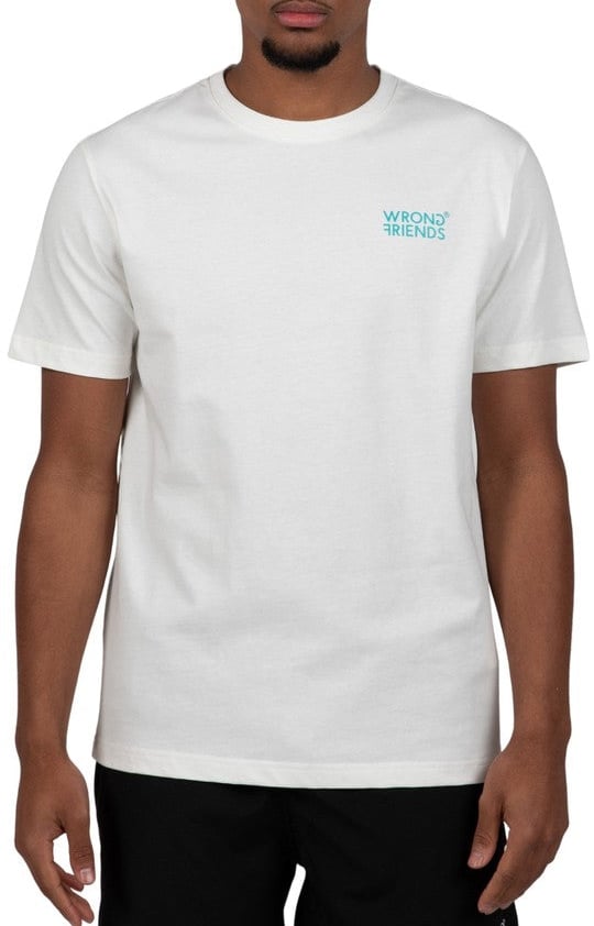 Wrong Friends BELLEVUE T-SHIRT - COCONUT WHITE Wit