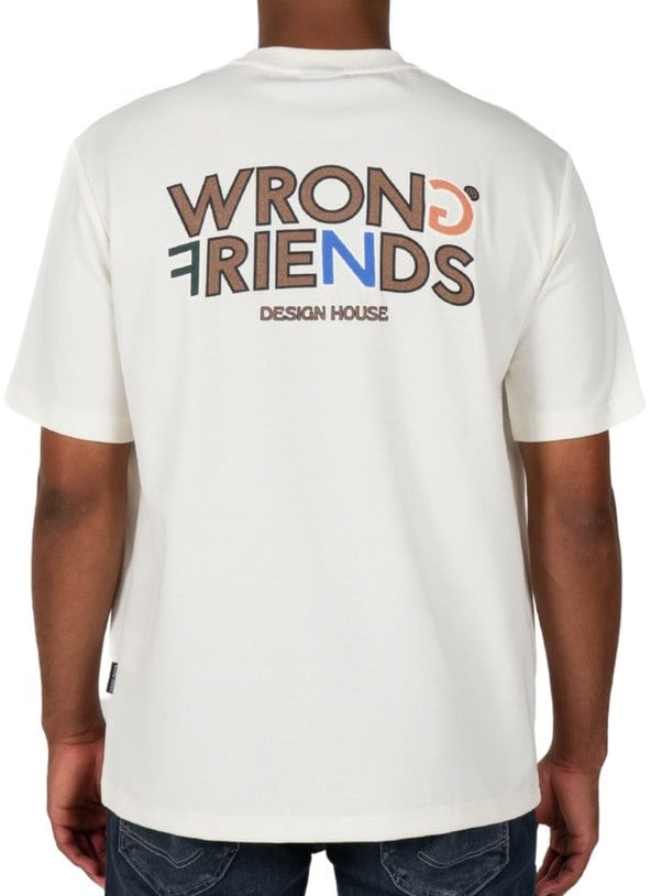 Wrong Friends BROOKS T-SHIRT - BEIGE Beige