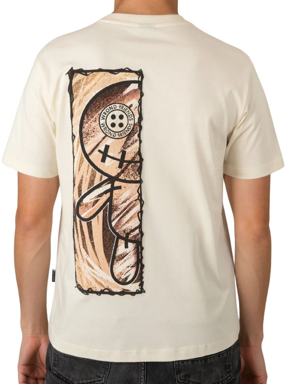 Wrong Friends CABRI T-SHIRT - COCONUT WHITE Wit