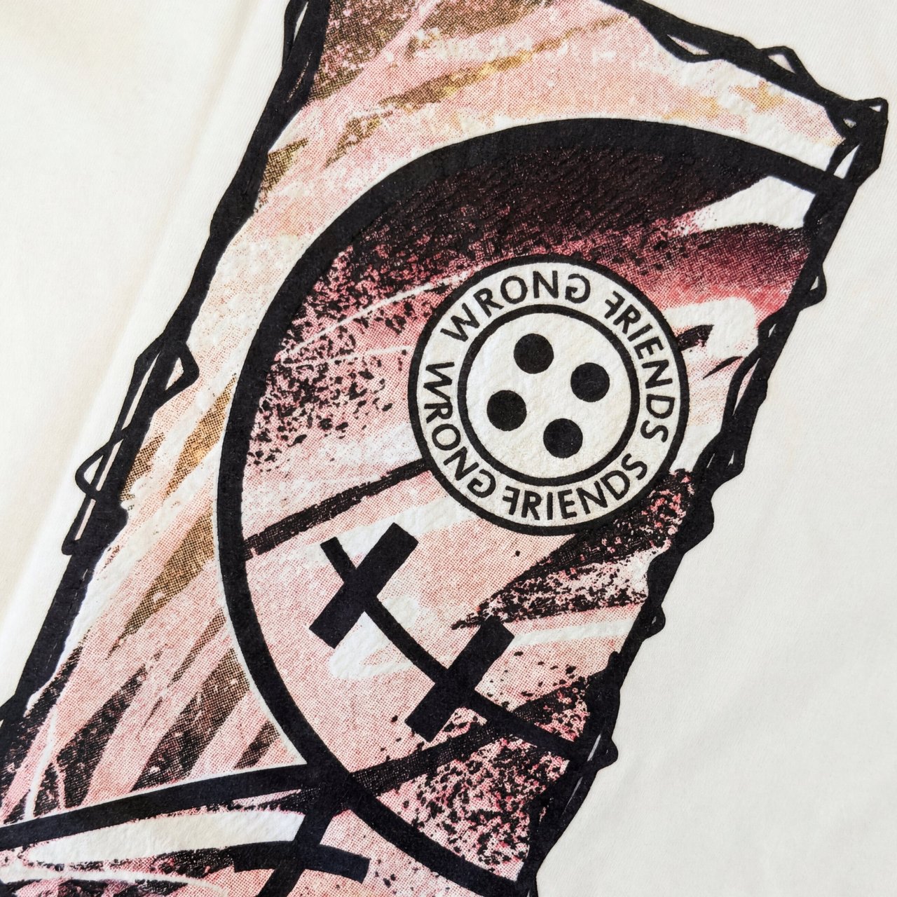 Wrong Friends CABRI T-SHIRT - COCONUT WHITE Wit