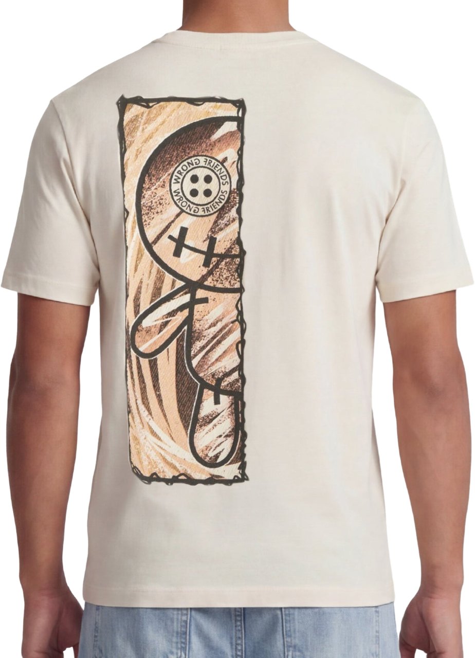 Wrong Friends CABRI T-SHIRT - COCONUT WHITE Wit