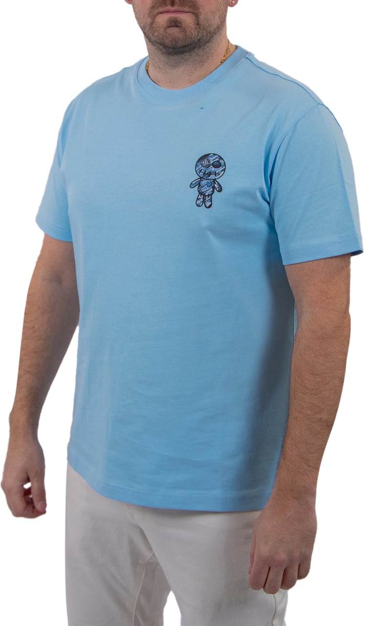 Wrong Friends Cabri T-Shirt Blauw