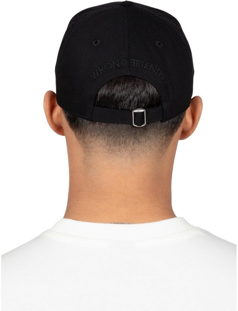 Wrong Friends CELEBRATE LIFE CAP - BLACK Zwart