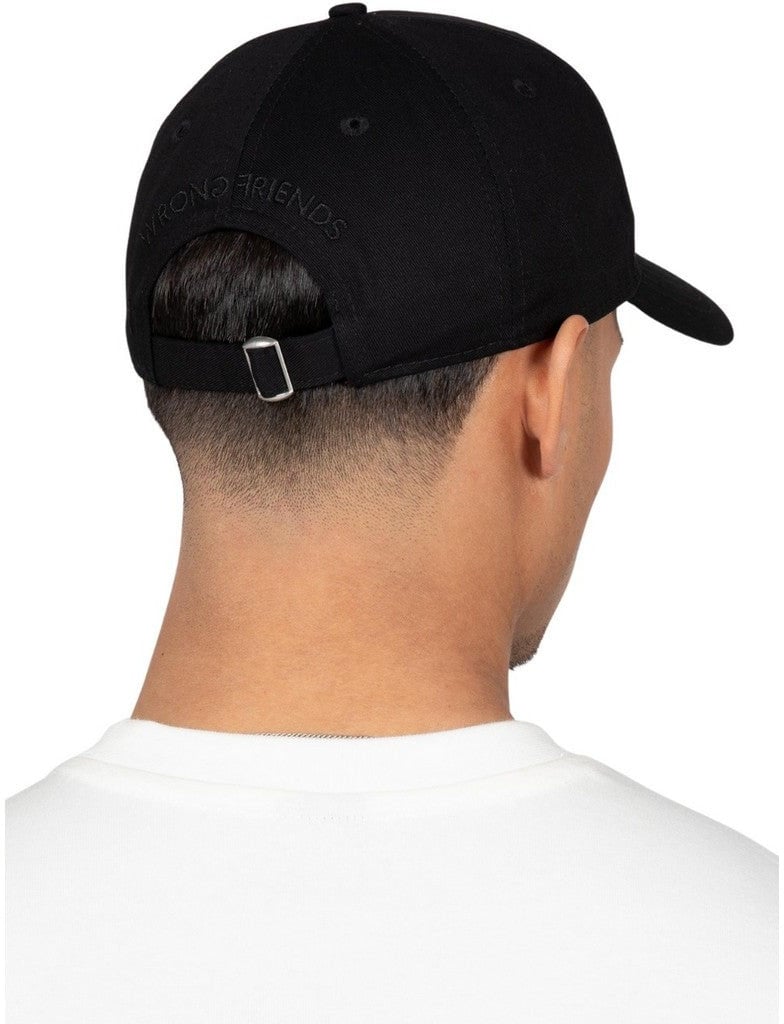 Wrong Friends CELEBRATE LIFE CAP - BLACK Zwart
