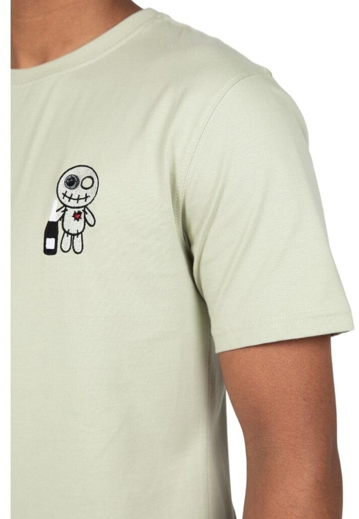 Wrong Friends CHAMPAGNE SHOWERS T-SHIRT - LIGHT GREEN Groen