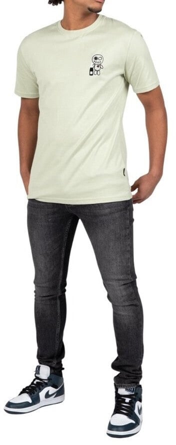 Wrong Friends CHAMPAGNE SHOWERS T-SHIRT - LIGHT GREEN Groen