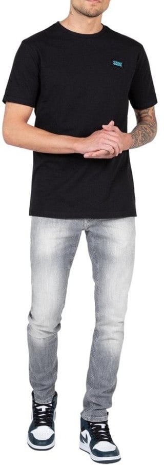 Wrong Friends CLASSIC LOGO T-SHIRT - BLACK Zwart