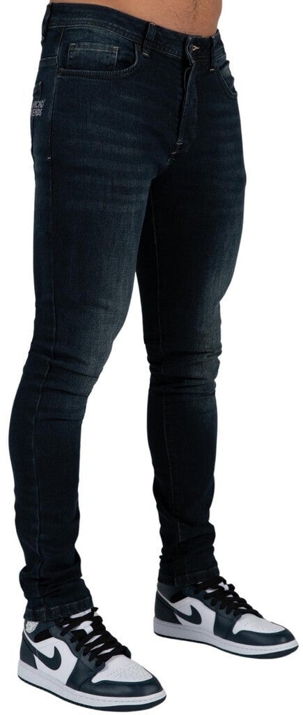 Wrong Friends DALLAS JEANS - DARK BLUE Blauw