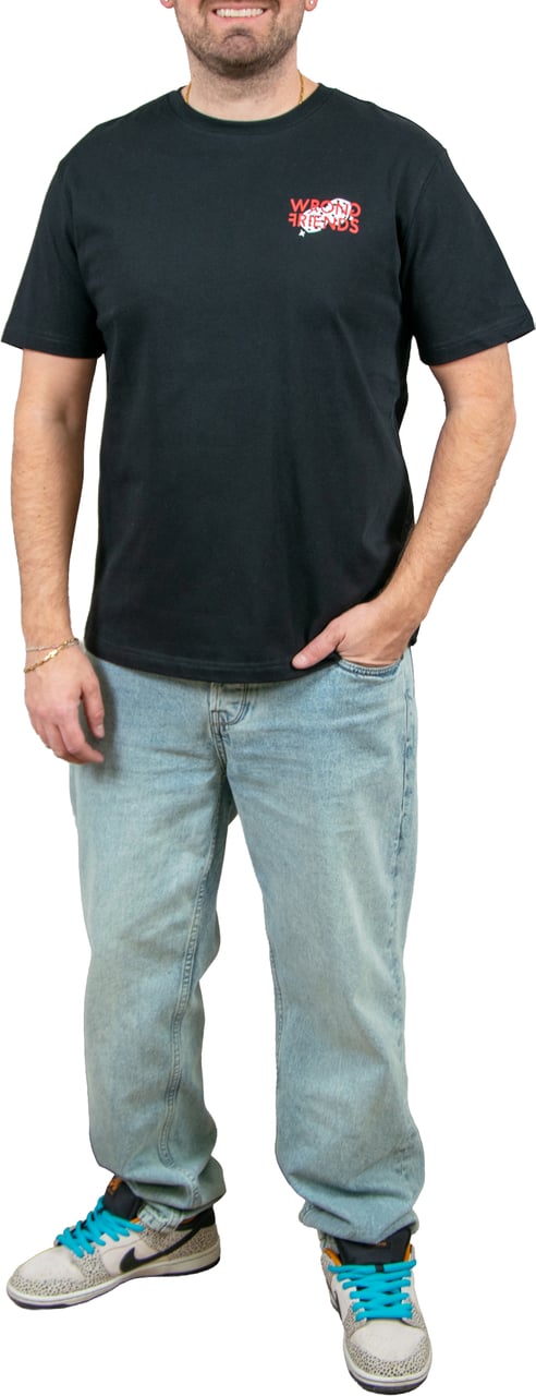 Wrong Friends LAS VEGAS Desert Hills T-Shirt Zwart