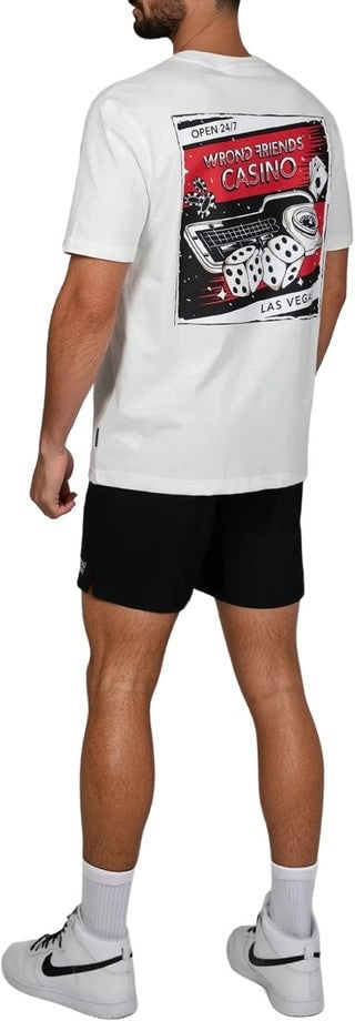 Wrong Friends DESERT HILLS T-SHIRT - COCONUT WHITE Wit