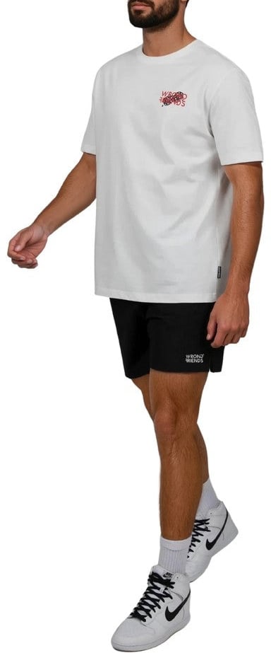 Wrong Friends DESERT HILLS T-SHIRT - COCONUT WHITE Wit
