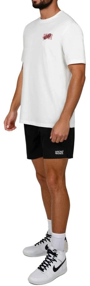 Wrong Friends DESERT HILLS T-SHIRT - COCONUT WHITE Wit