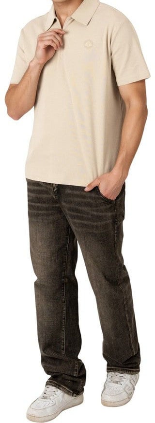 Wrong Friends DESTIN POLO T-SHIRT - BEIGE Beige
