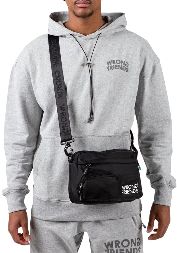 Wrong Friends DIJON CROSSBODY BAG - BLACK Zwart