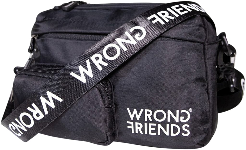 Wrong Friends DIJON CROSSBODY BAG - BLACK Zwart