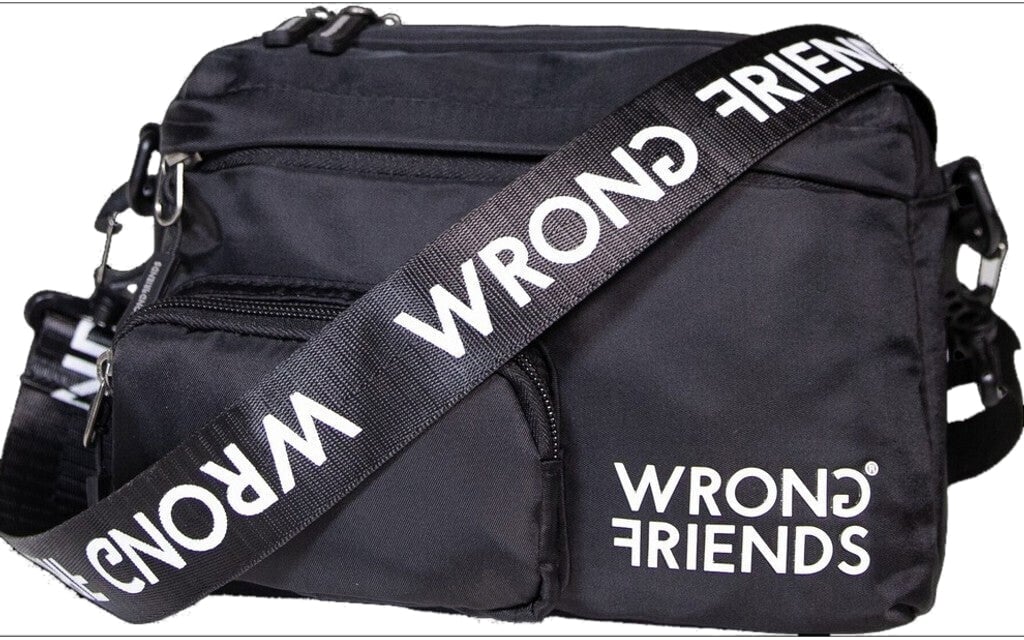 Wrong Friends DIJON CROSSBODY BAG - BLACK Zwart