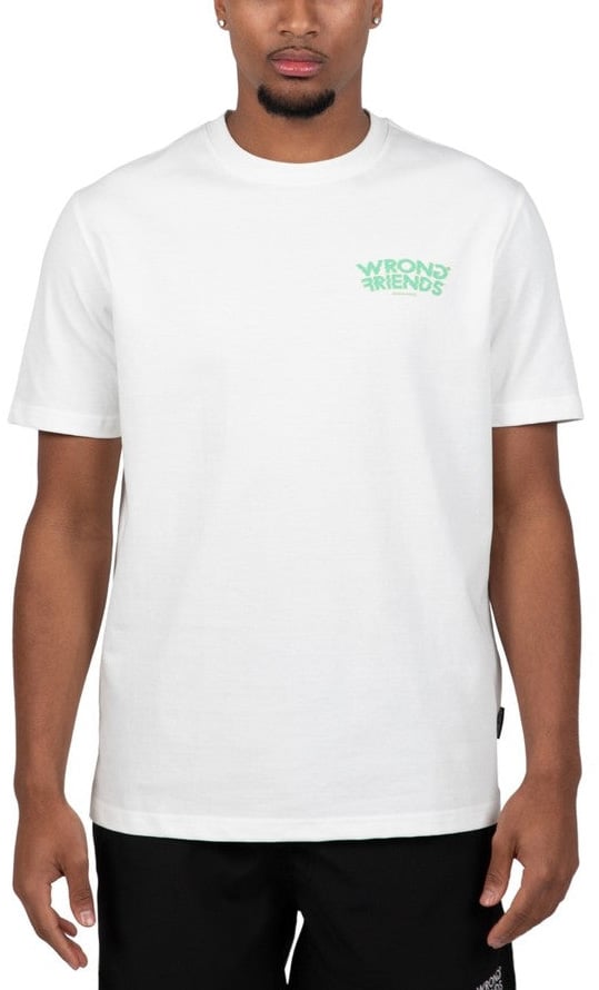 Wrong Friends DINAN T-SHIRT - COCONUT WHITE Wit