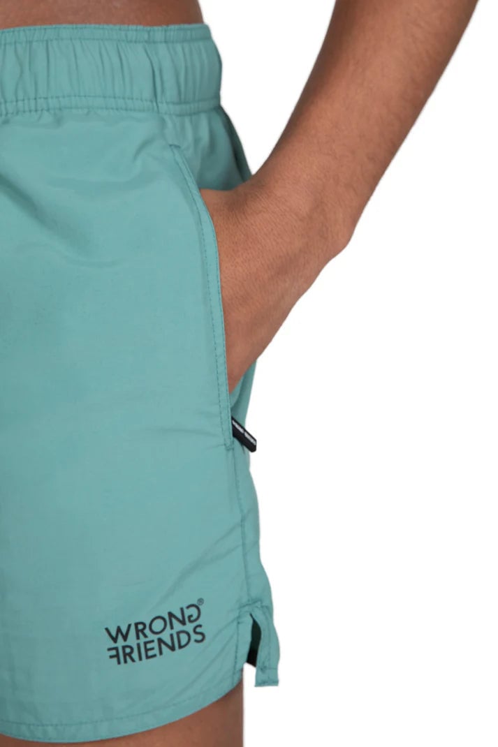 Wrong Friends EIVISSA (SWIM) SHORTS - LIGHT GREEN Groen