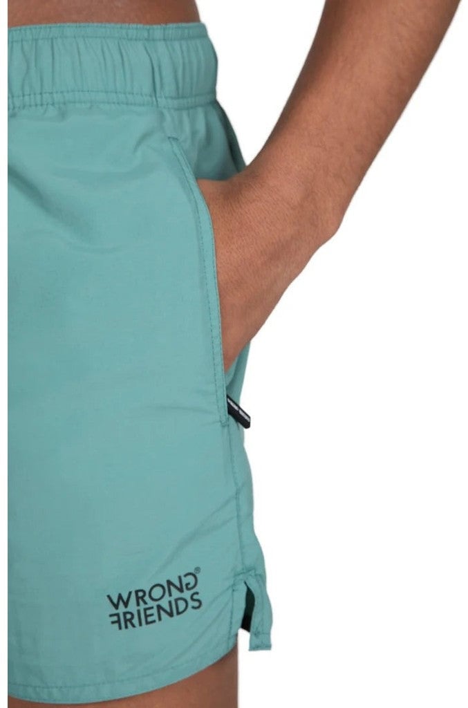 Wrong Friends EIVISSA (SWIM) SHORTS - LIGHT GREEN Groen