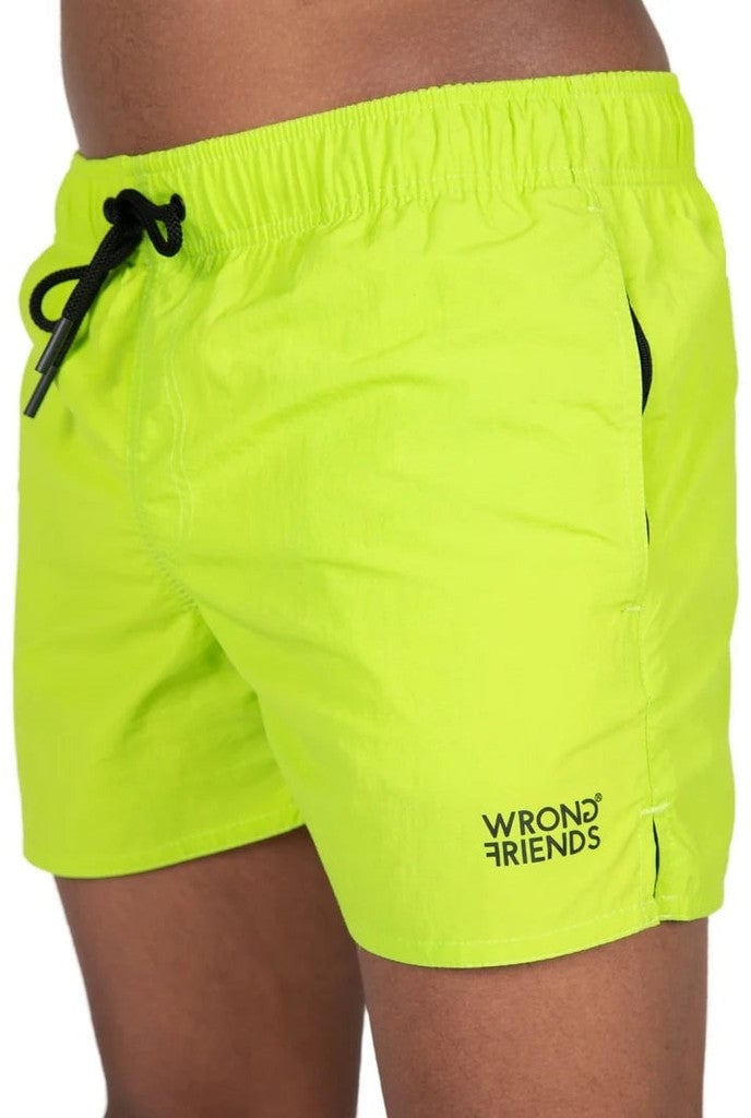 Wrong Friends EIVISSA (SWIM) SHORTS - NEON GREEN Groen