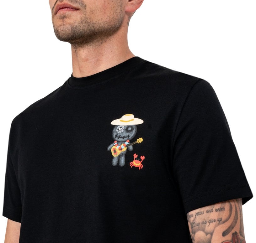 Wrong Friends EL PASO T-SHIRT - BLACK Zwart