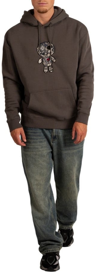 Wrong Friends ENNIS HOODIE - GREY Grijs