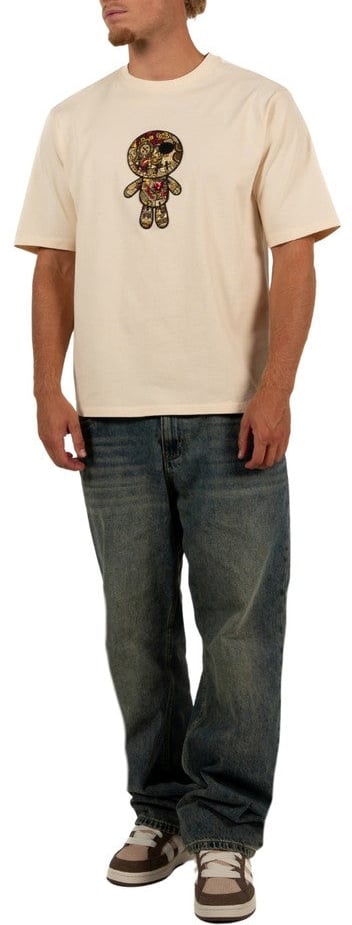 Wrong Friends ENNIS T-SHIRT - BEIGE Beige