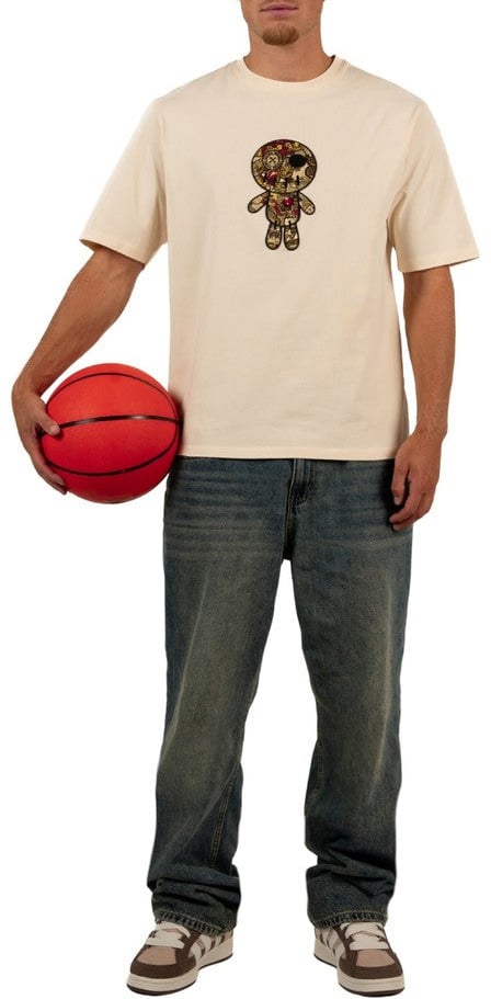 Wrong Friends ENNIS T-SHIRT - BEIGE Beige