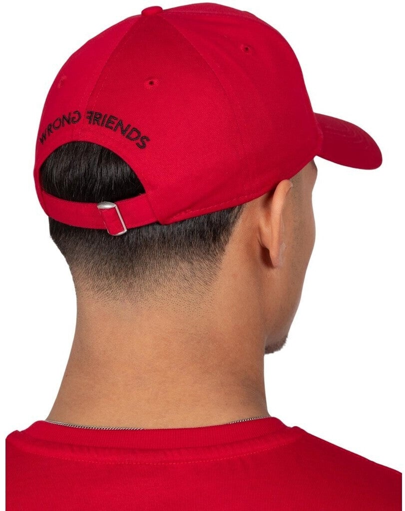 Wrong Friends FAST LIFE CAP - RED Rood