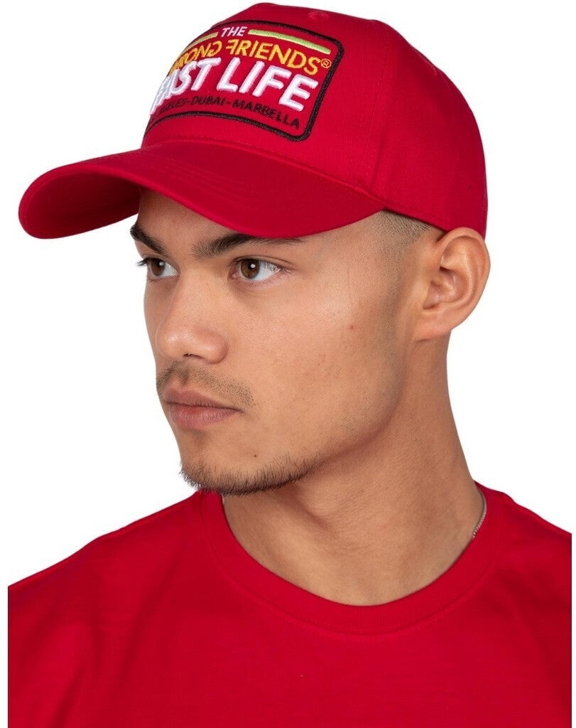 Wrong Friends FAST LIFE CAP - RED Rood