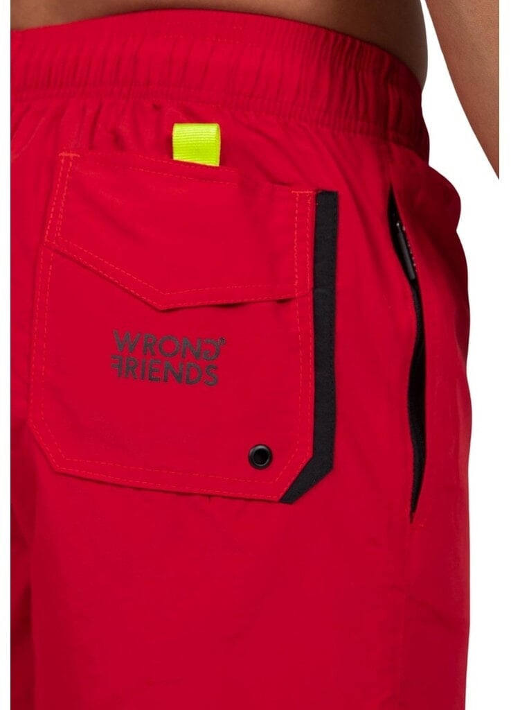 Wrong Friends FAST LIFE SHORTS - RED Rood