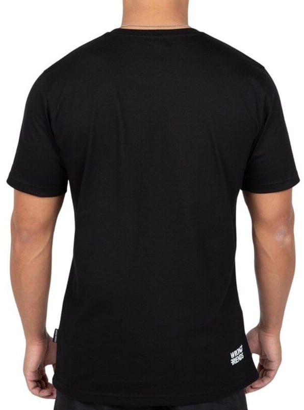 Wrong Friends FAST LIFE T-SHIRT - BLACK Zwart
