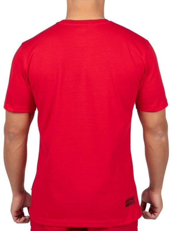 Wrong Friends FAST LIFE T-SHIRT - RED Rood