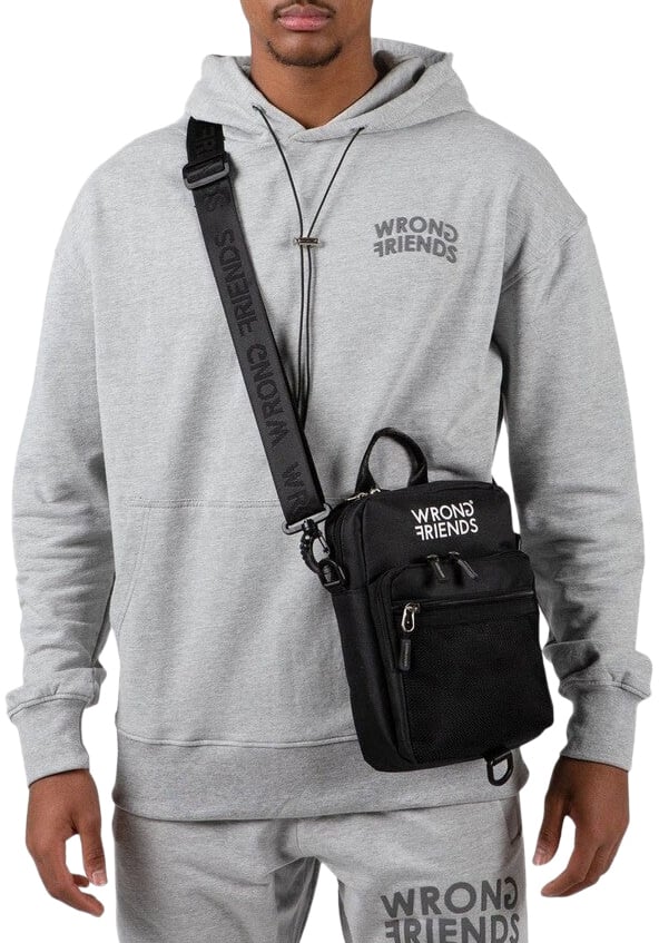 Wrong Friends FLORENCE CROSSBODY BAG - BLACK Zwart