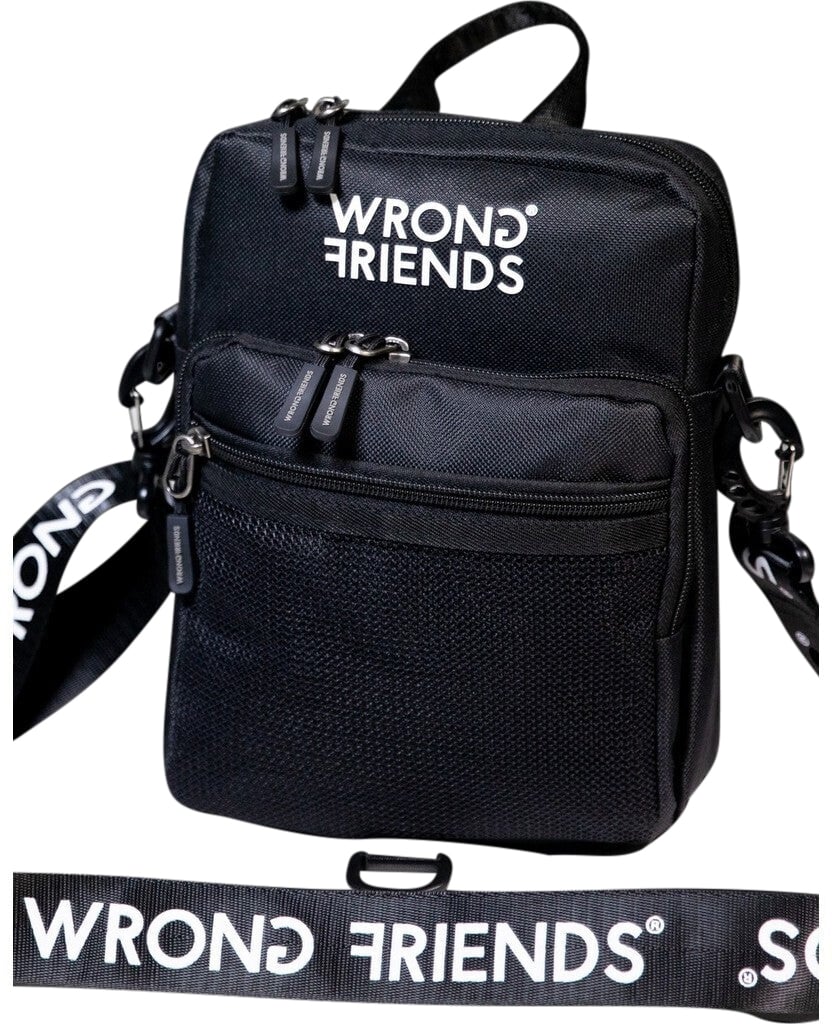Wrong Friends FLORENCE CROSSBODY BAG - BLACK Zwart