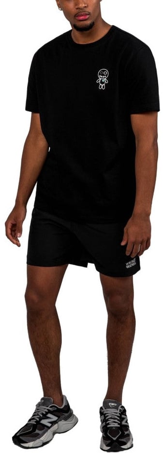 Wrong Friends HERRERO T-SHIRT - BLACK Zwart