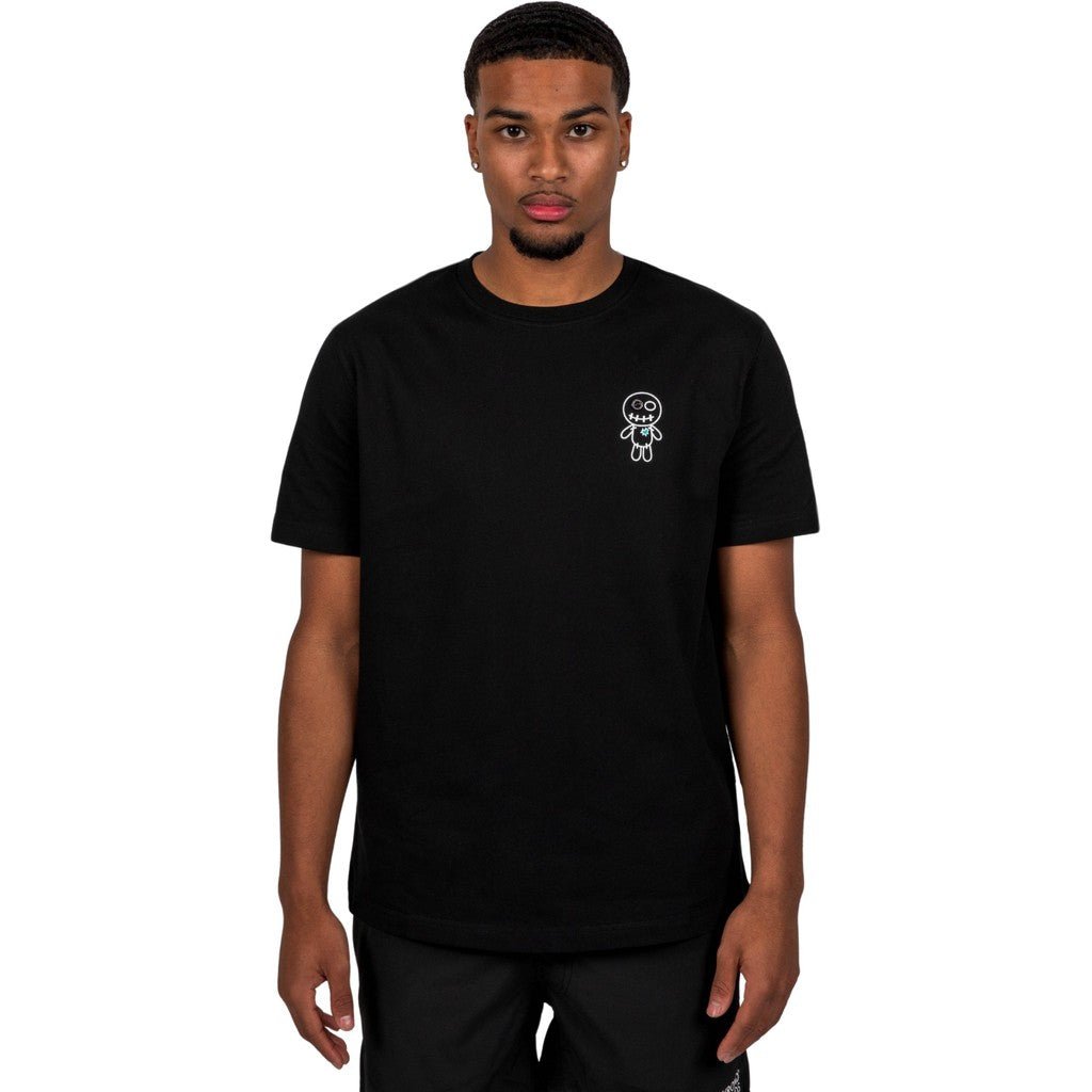 Wrong Friends HERRERO T-SHIRT - BLACK Zwart