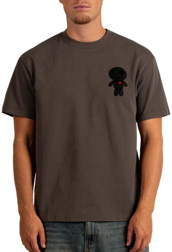 Wrong Friends HINTON T-SHIRT - GREY Grijs