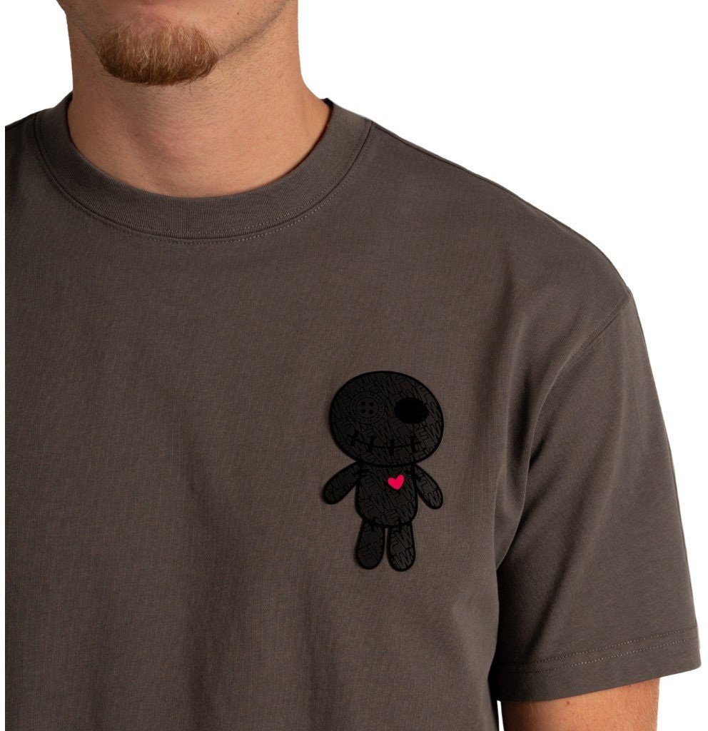Wrong Friends HINTON T-SHIRT - GREY Grijs